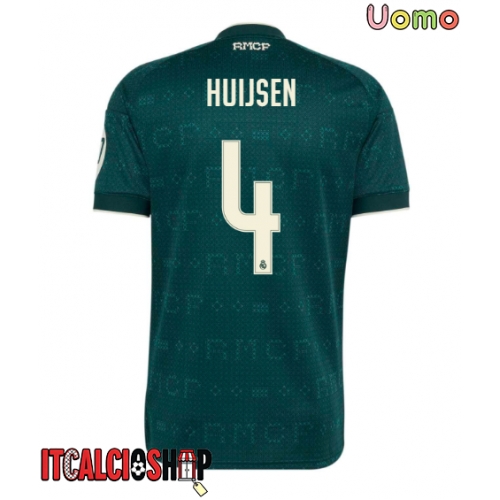 Real Madrid Dean Huijsen #4 Seconda Maglia 2026-27 Manica Corta